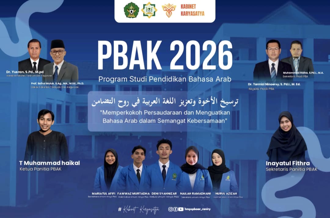 Prodi PBA Sambut Mahasiswa Baru Tahun 2026 melalui Kegiatan PBAK